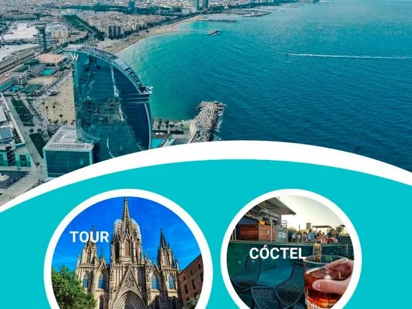 Rooftour cóctel + Barrio Gótico