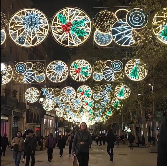 Barcelona se transforma en un cuento de Navidad